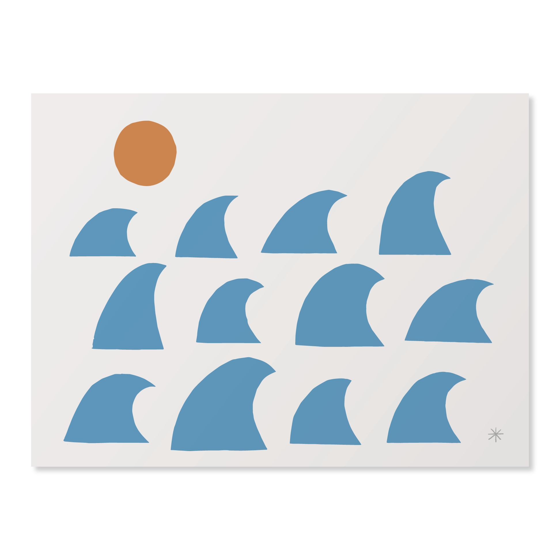 Rays &amp; Waves - Limited Edition Print