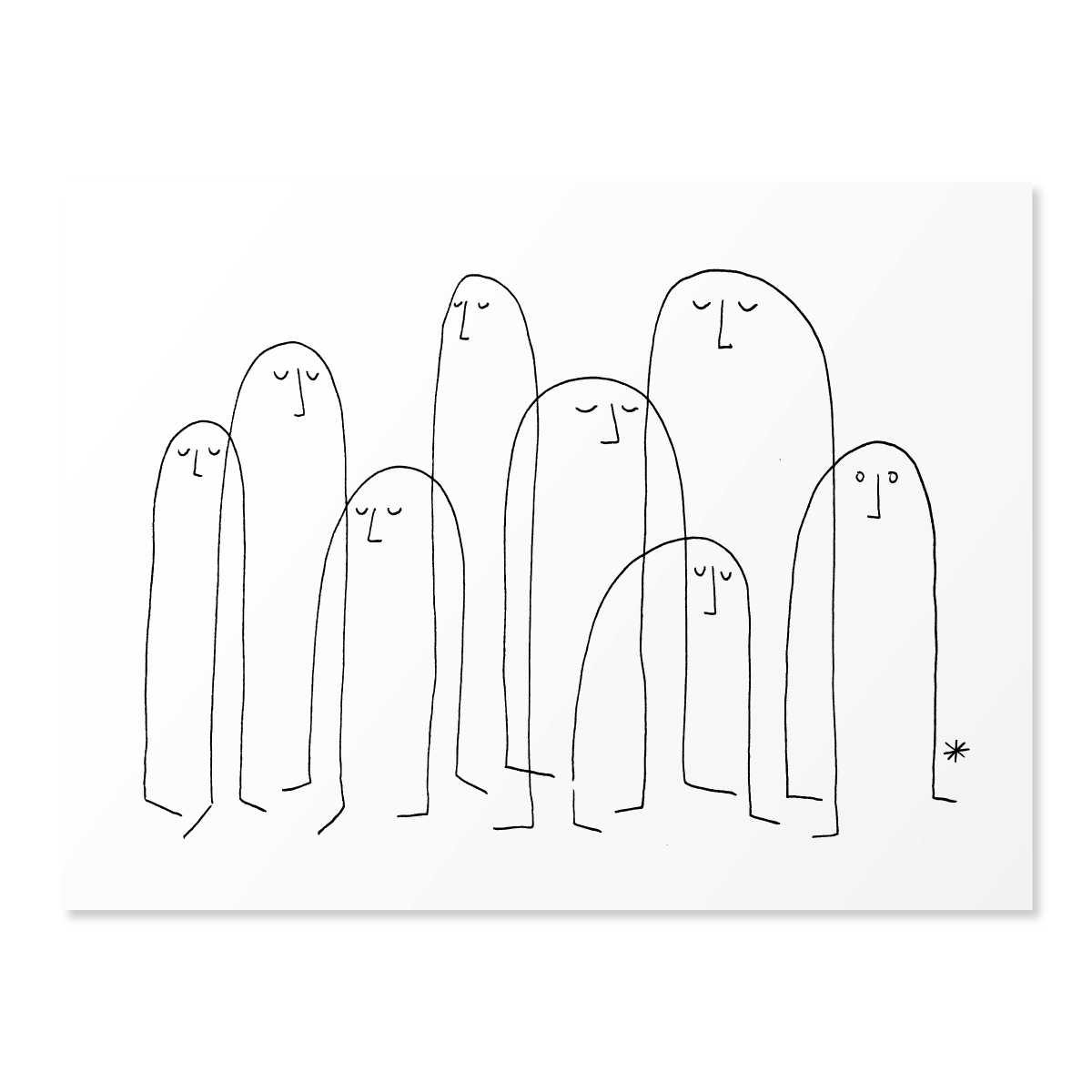 Small Crowd - Print
