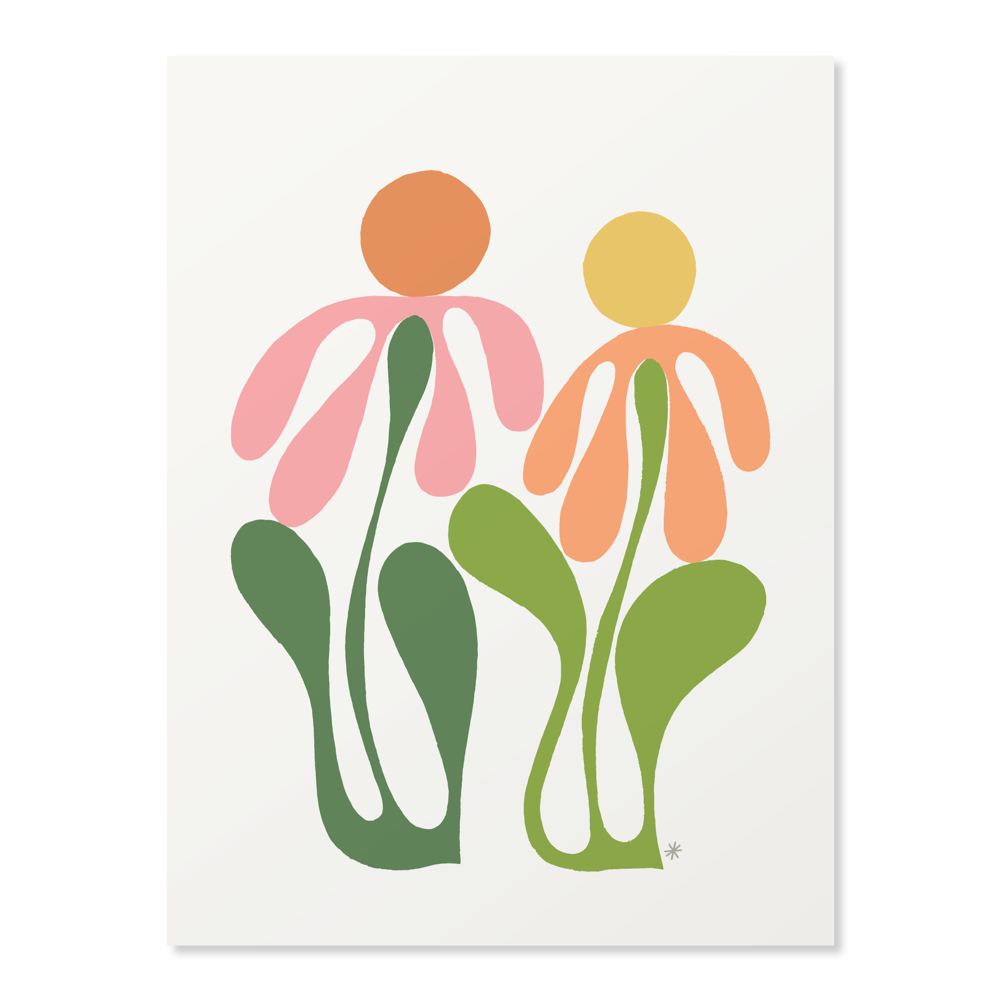 Two Flowers - Limited Edition Print