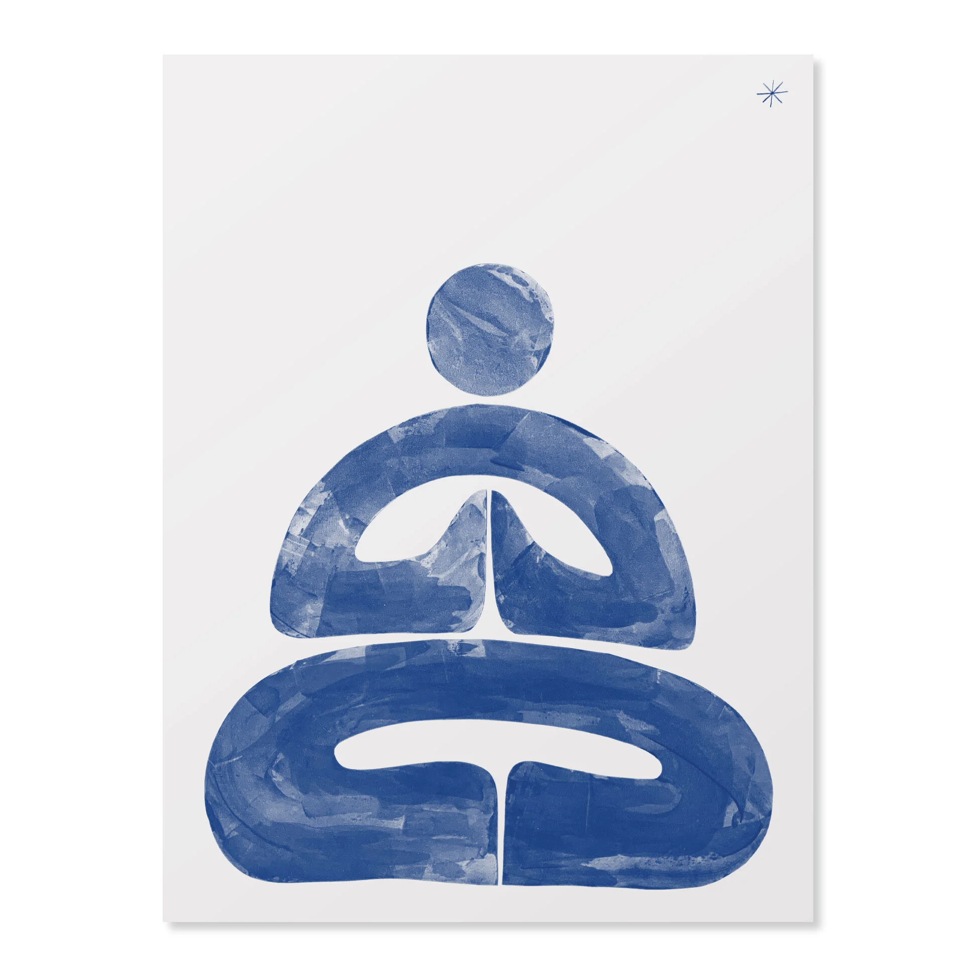 Blue Temple - Print