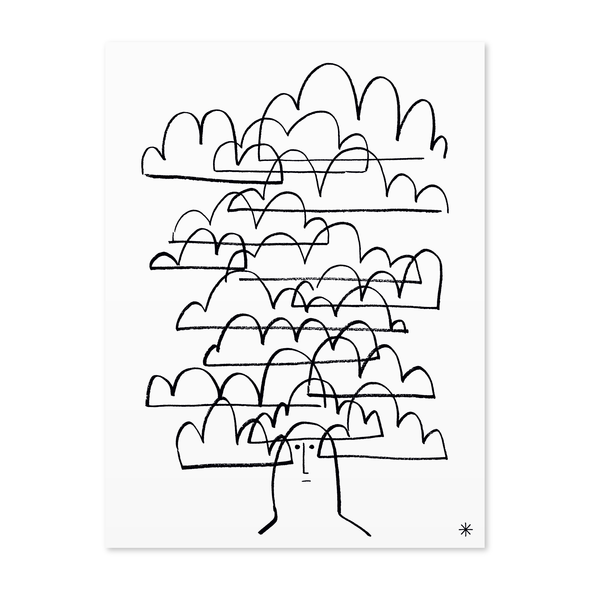 Cloudy – Print