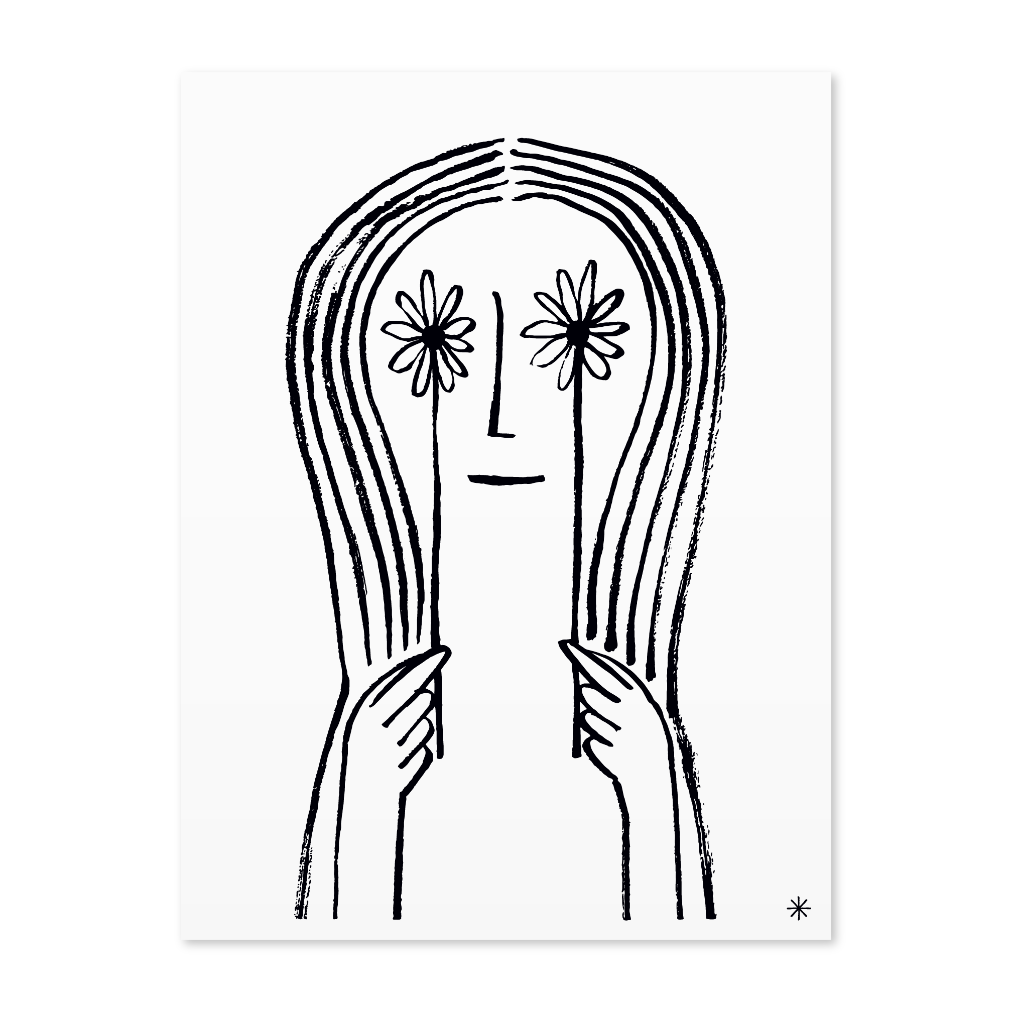 Seeing Flowers – Print