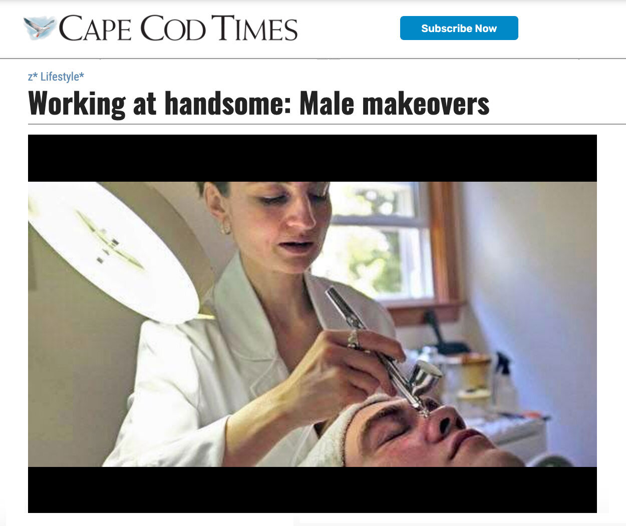 Working at Handsome: Male Makeovers in The Cape Cod Times