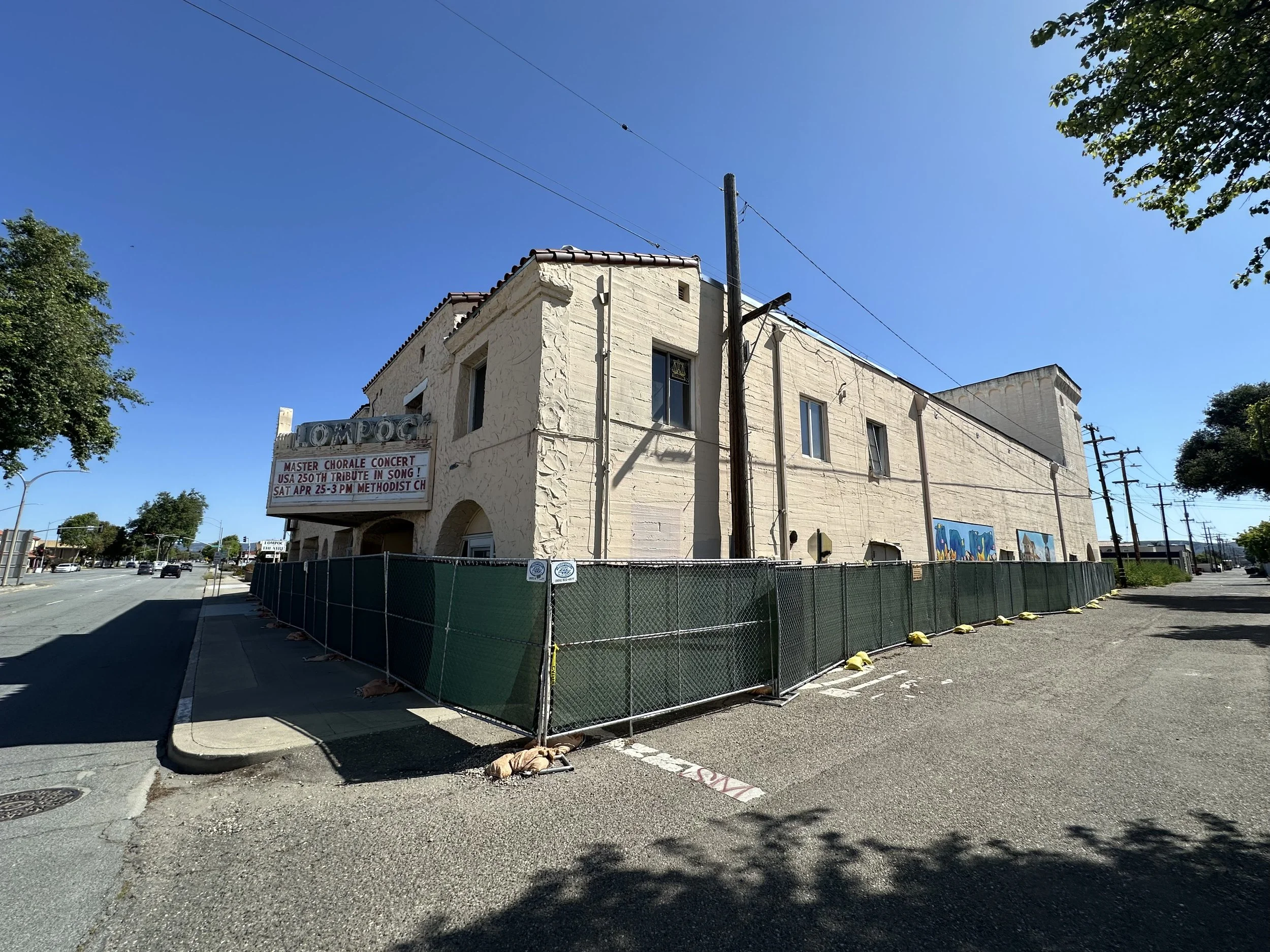 A Century in the Making: Restoring the Lompoc Theatre
