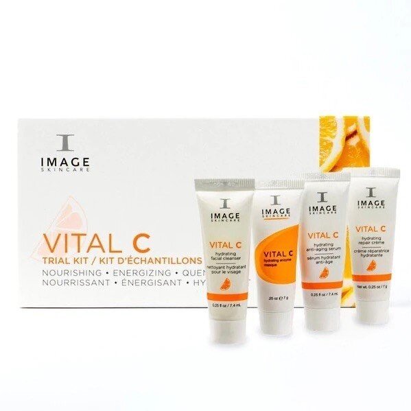 Hydrate&hellip;Vital C Kit RRP &euro;27.50 Offer Price &euro;10! https://www.browncow.ie/shop-image-skincare-sale Set Contains: 
1x Vital C Travel Kit 4x7ml - &euro;27.50
1x Cleanser 
1x Serum
1x Masque 
1x Repair Creme