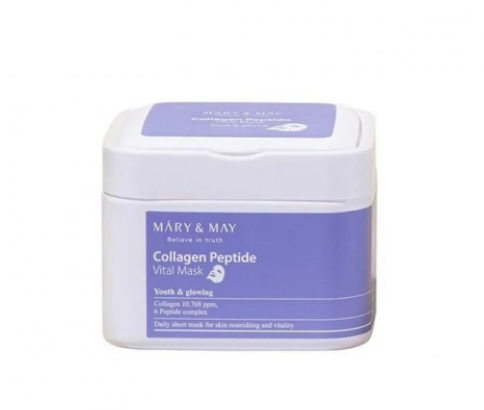 Mary & May Collagen Peptide Vital Mask x30