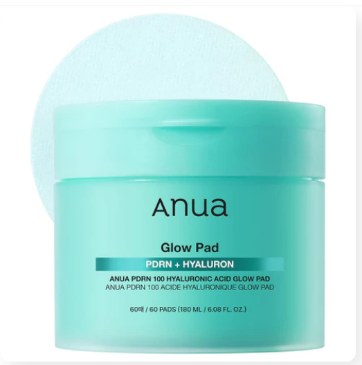 ANUA PDRN 100 Hyaluronic Acid Glow Pad x60