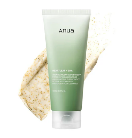 ANUA Heartleaf Quercetinol Pore Deep Cleansing Foam 150ml