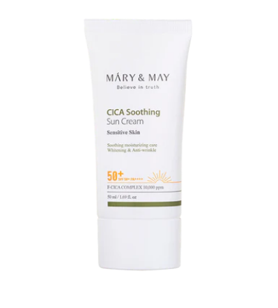 Mary & May CICA Soothing Sun Cream SPF50+ PA++++ 50ml