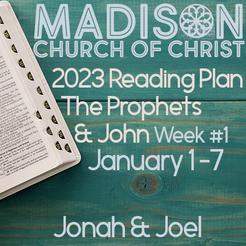Week 1  - Jonah &amp; Joel (Jan. 1 - 7)