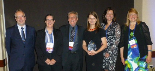 Andrea with members of the PIUG Board: Stephen Adams, Martha Yates, Elliott Linder, Susanne Hantos and Sandra Unger.