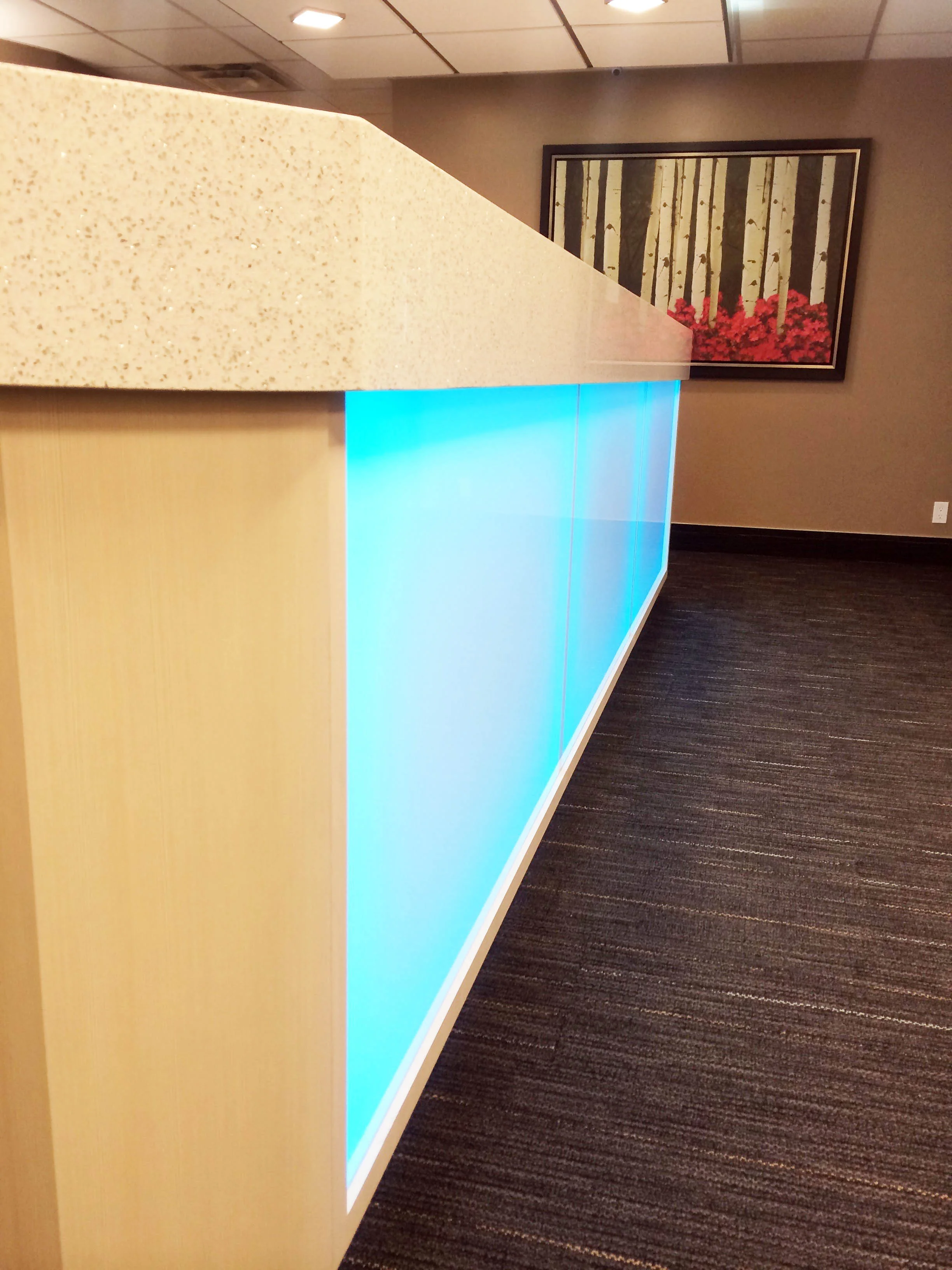 Reception Desk Detail