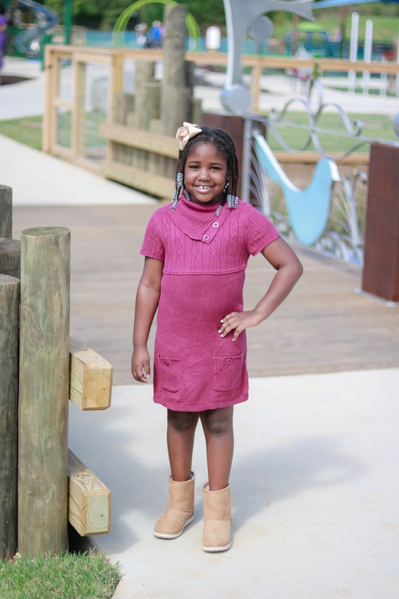 Cute Fall dress from her box.