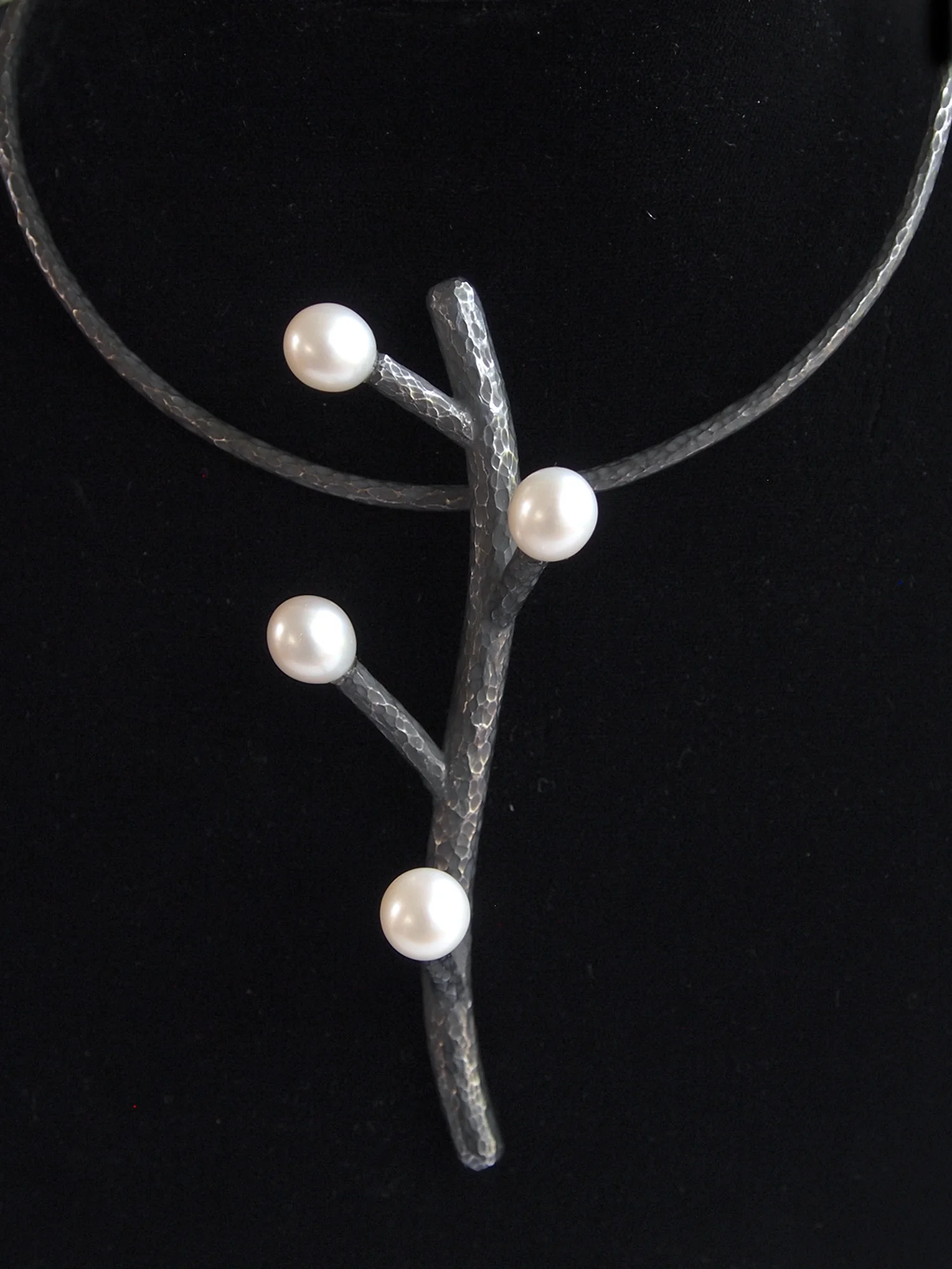 Twig Pendant with Choker