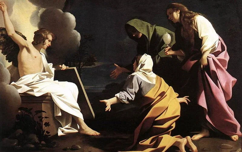 And the Angel Sat Down