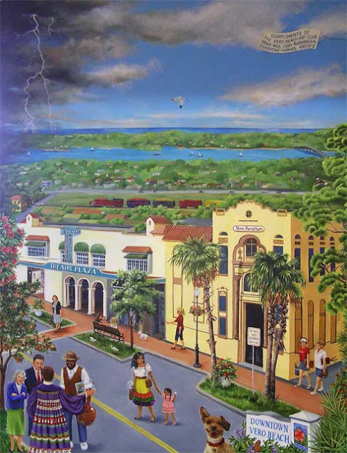 Panel #1 – Downtown and eastward-looking