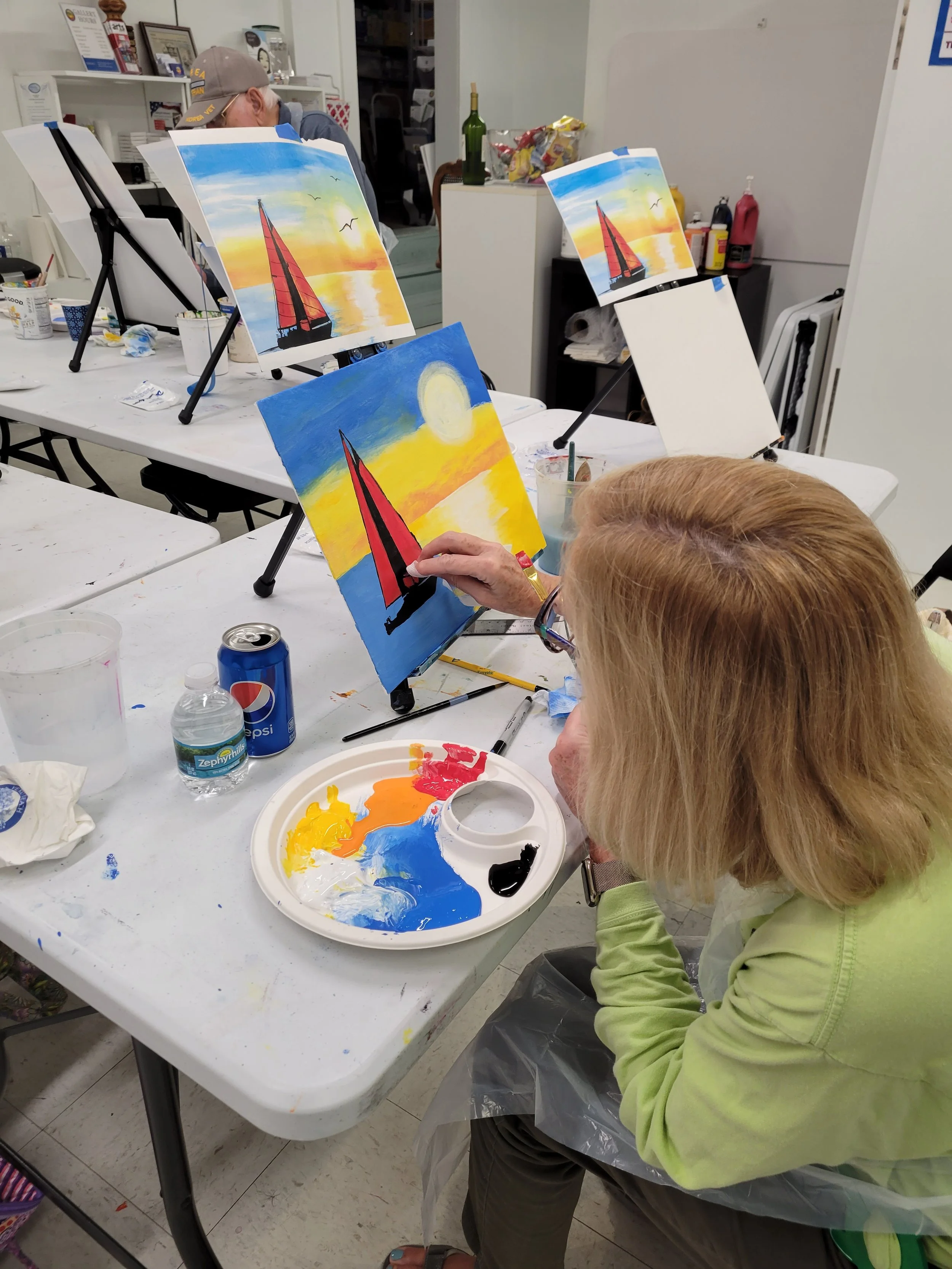 Veterans Art Classes — Vero Beach Art Club