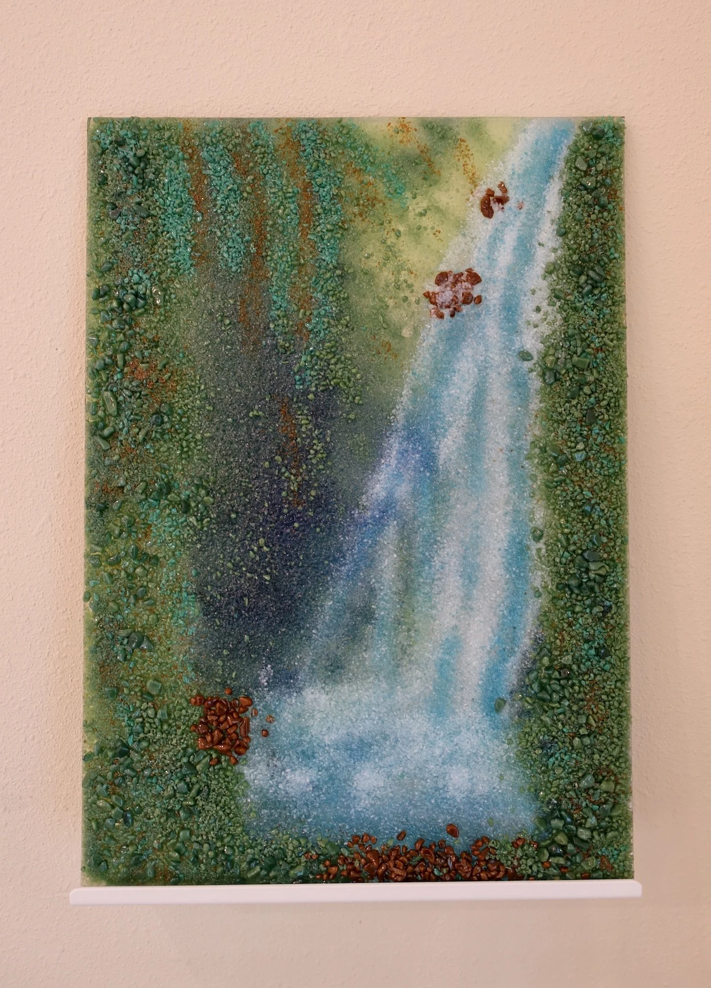 Cheryl Hernandez, "Forest Waterfall" — Vero Beach Art Club