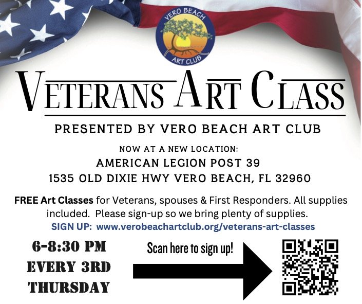 Veterans Art Classes — Vero Beach Art Club