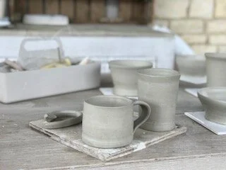 Thanks to Daylesford for inviting us to run a pottery workshop, great work by a student #workshops #ceramics #pottery #Daylesford #popuppots #stoneware