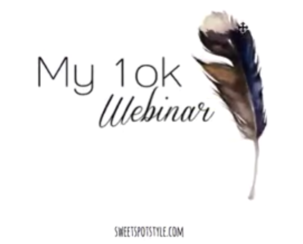 My 10K Webinar