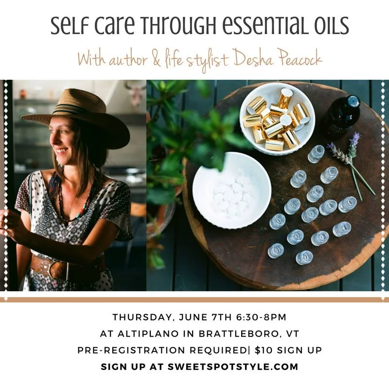 Self Care Through Essential Oils Class 