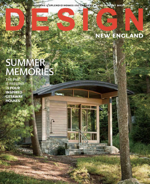 Design New England magazine feature showcasing Grand & Water Antiques