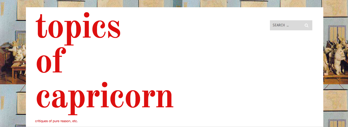 Occasionally updated blog