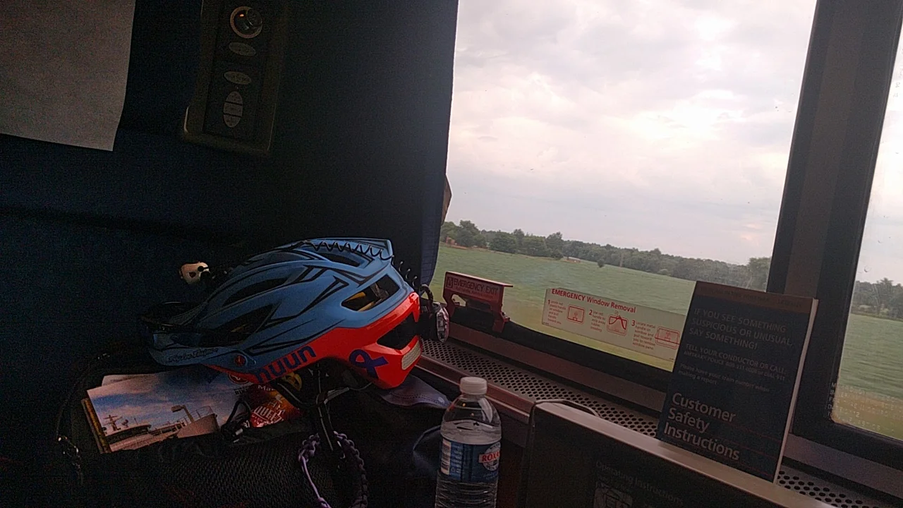 Amtrak view of Wisconsin