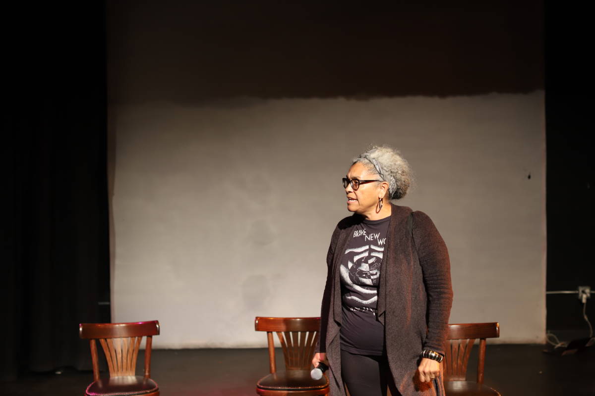 Ellen Sebastian Chang emphasized how the racial wealth gap impacts the arts. (Sam Lefebvre:KQED).jpg
