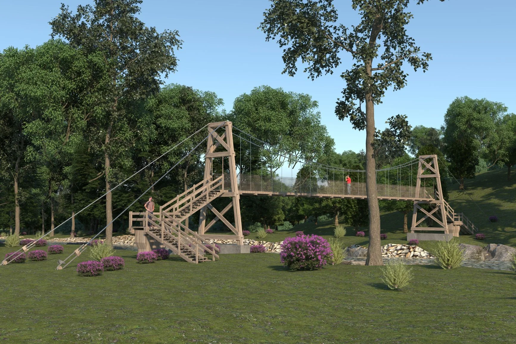 Muddy Creek Footbridge