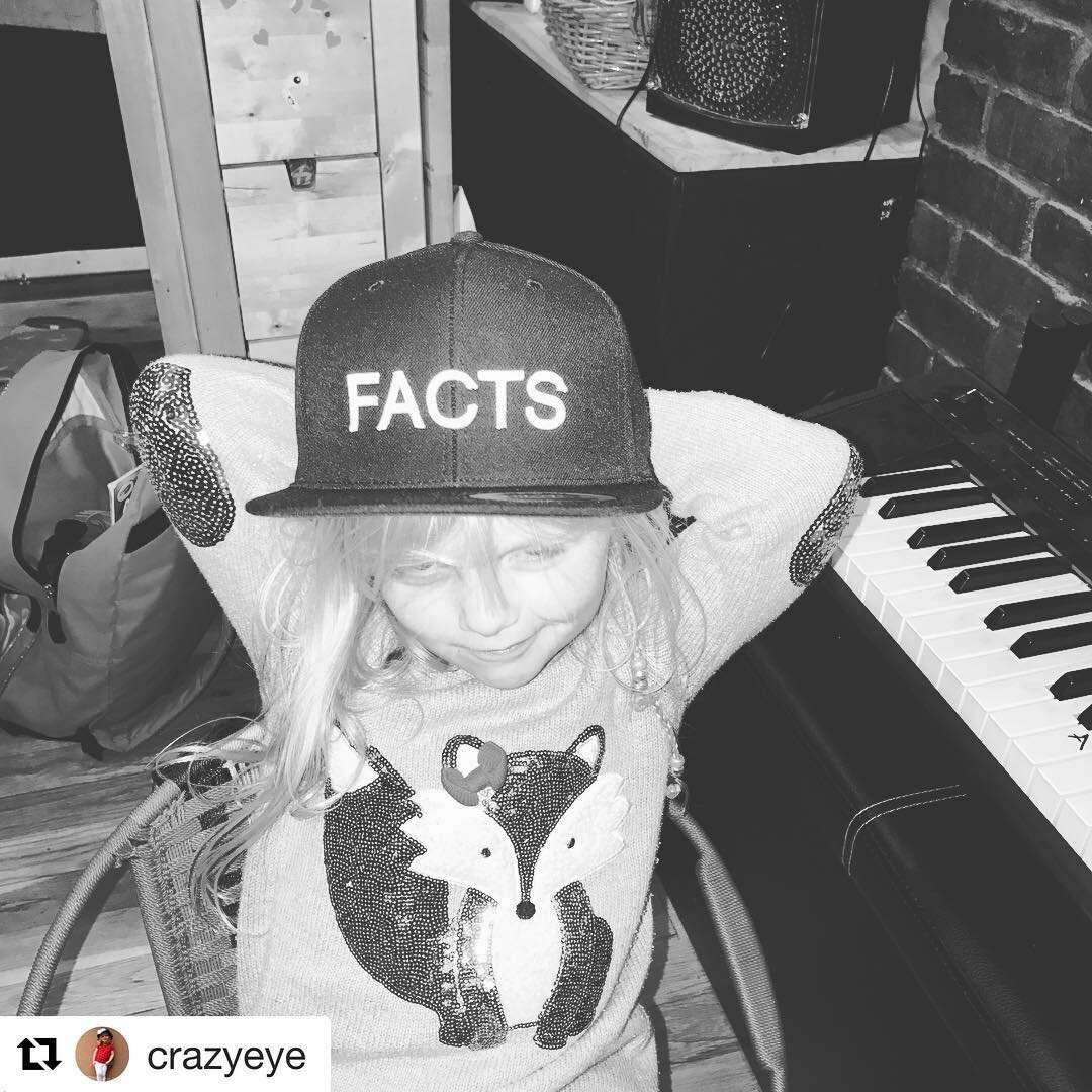 #Repost @crazyeye with @get_repost
・・・
I love this kid with everything I am!! @facts_hat