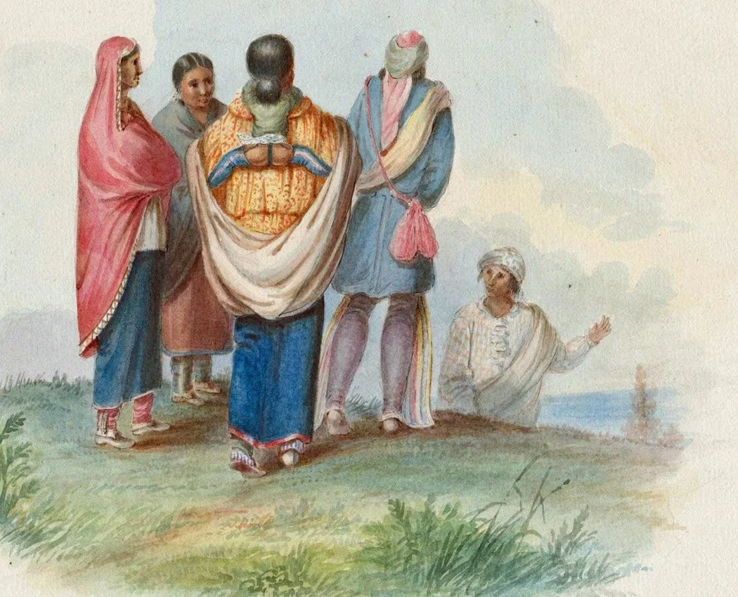 Source: Watercolor by George Winter (1809 – 1876), courtesy of Tippecanoe County Historical Association, Lafayette, IN.