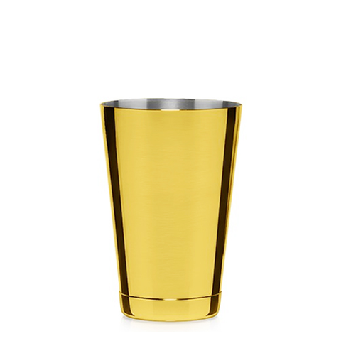 Deluxe Boston Shaker - Cheater Gold 16oz