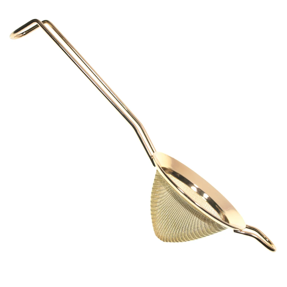 Strainer - Fine Mesh Gold