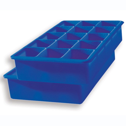 Moule à Glace - Cubes Haut Standard Bleu