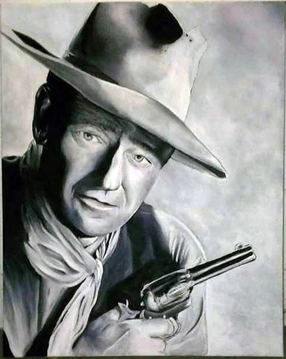 John Wayne | Oil, 2014