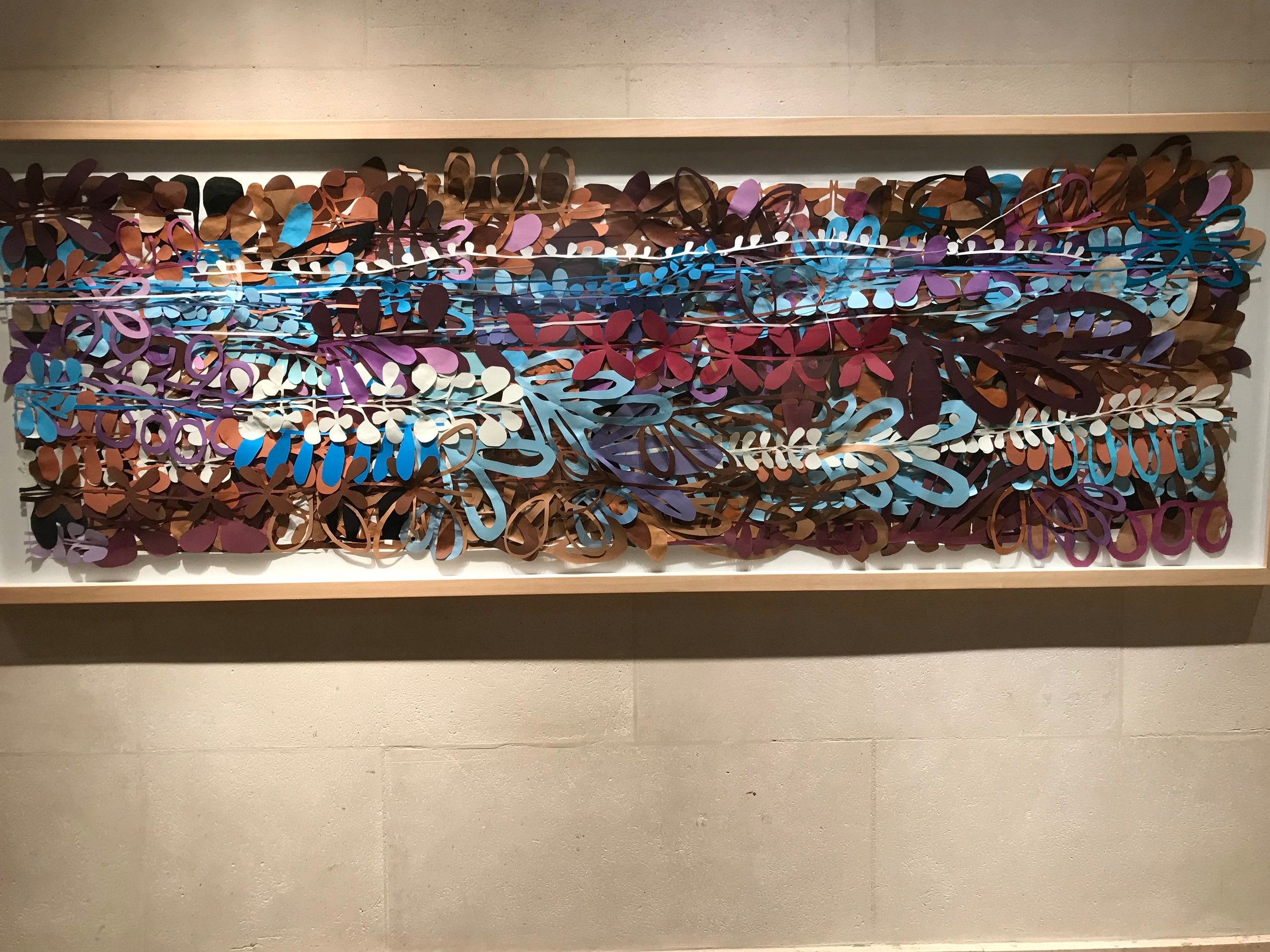 Also in our hotel for purchase, I LOVED it and it makes me want to get into collage artwork again. It was huge and the lighting was terrible for photos and I apologize for the quality of this photo but I loved this piece so much.