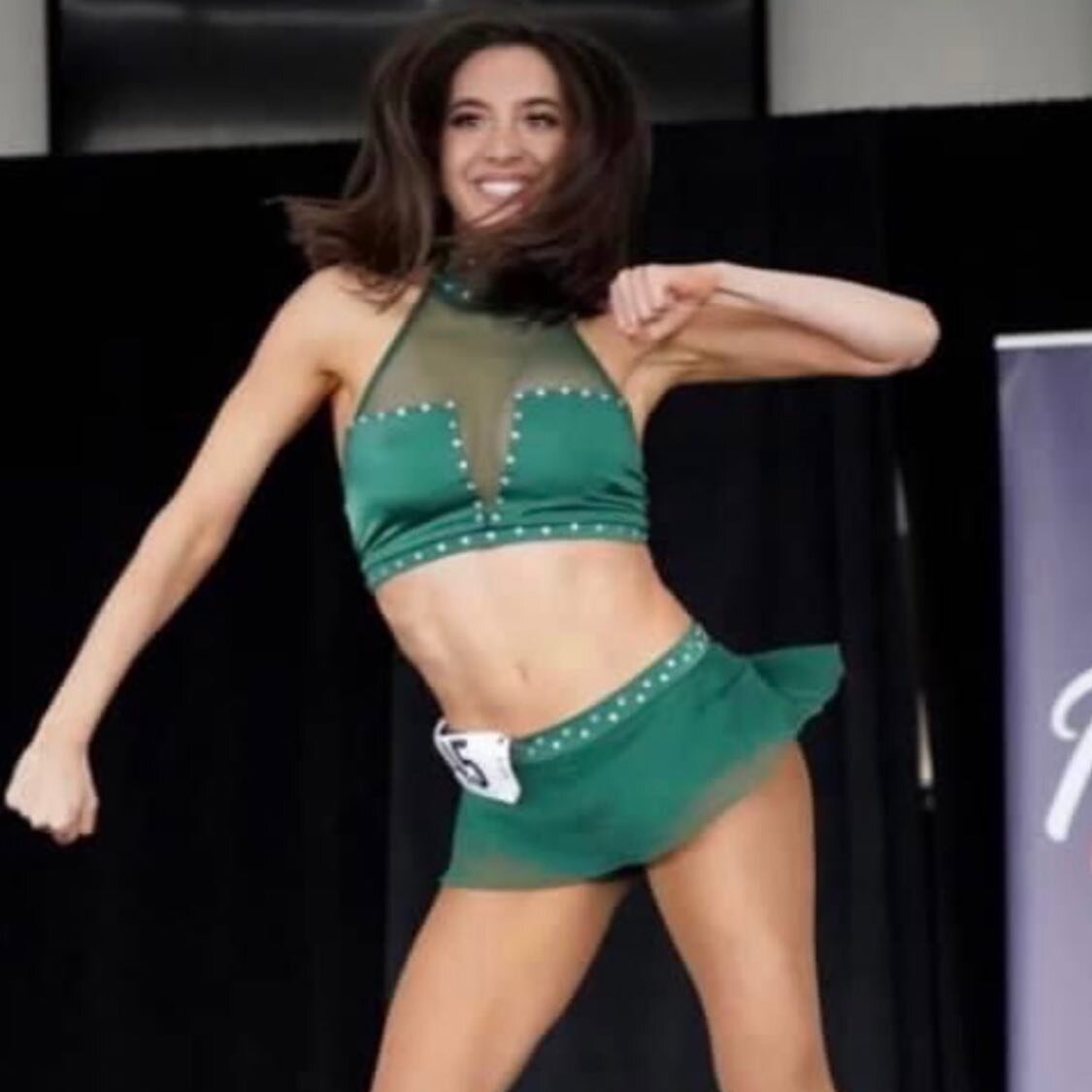 You will &ldquo;feel like a million dollars&rdquo; 💵 in this rich green outfit, now available to rent in our Two Hearts Dance Costume Shop💚

&mdash;OMG we are SO proud of @monicagalluccio for recently making the NFL Commanders dance team @commandfo