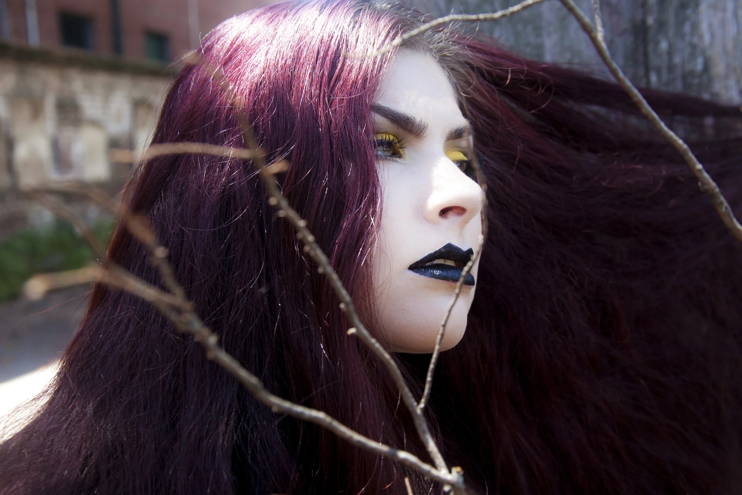 Photo by Ann Van Epps of Ashley Birnbaum; MUA Ashley Birnbaum. 2017
