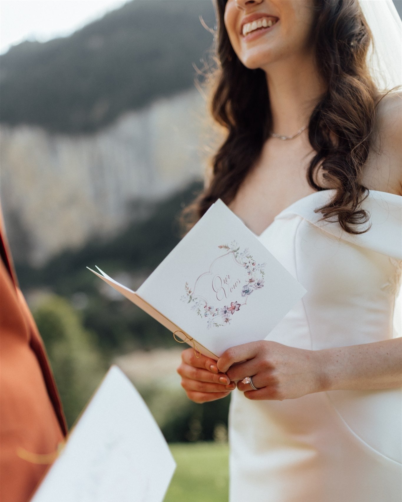 Moments that matter the most. 💍✨ Sealing our promises with love, captured in a single frame. Our beautifully designed vow book adds a personal touch to the most intimate part of your wedding day. Cherish your vows forever with elegance and grace. 💖