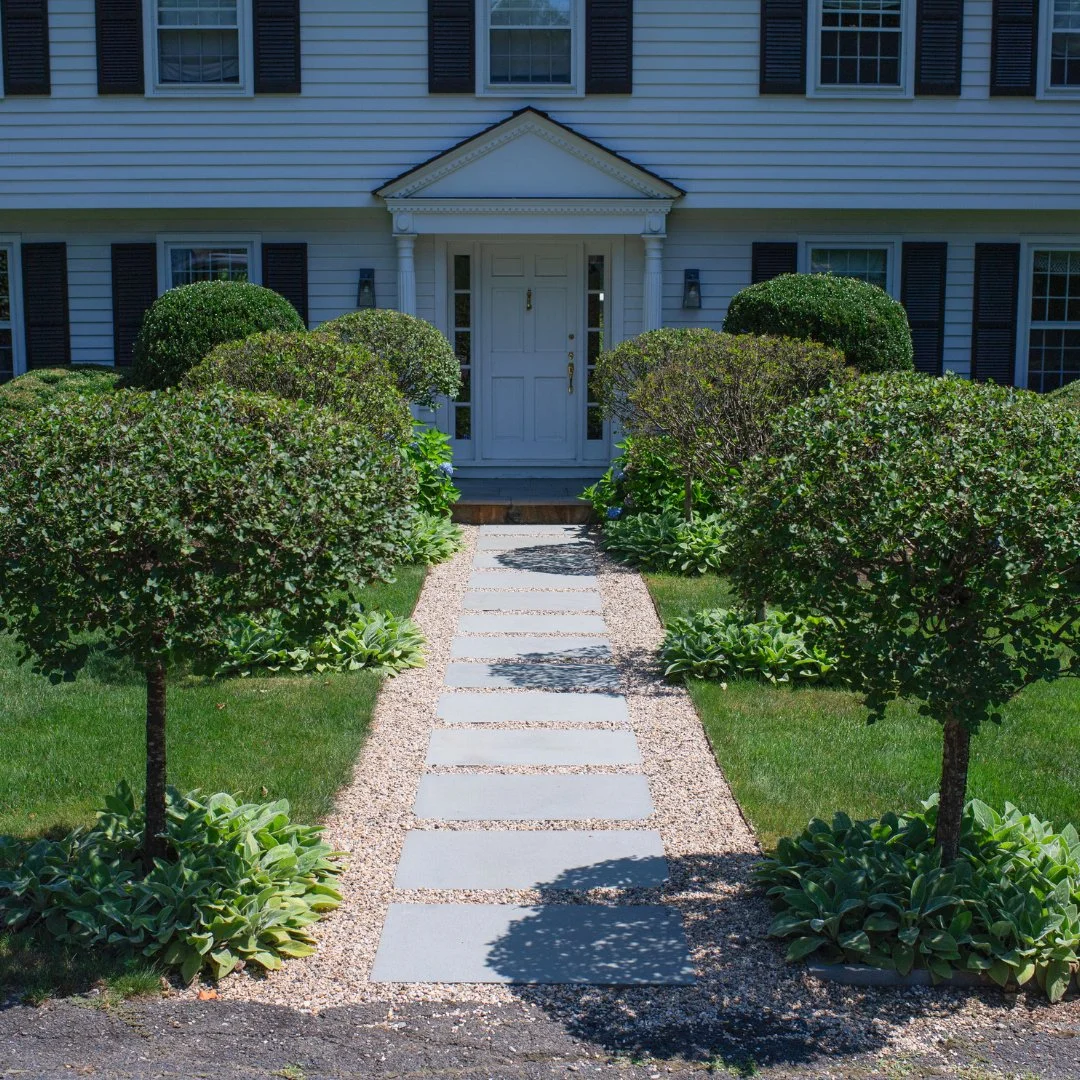 First impressions start at the walkway. This inviting front entryway blends bluestone, structure, and seasonal charm - creating a perfect welcome home!
⠀
Call 203.227.5181 to speak with our experts on how to elevate your home entrance!