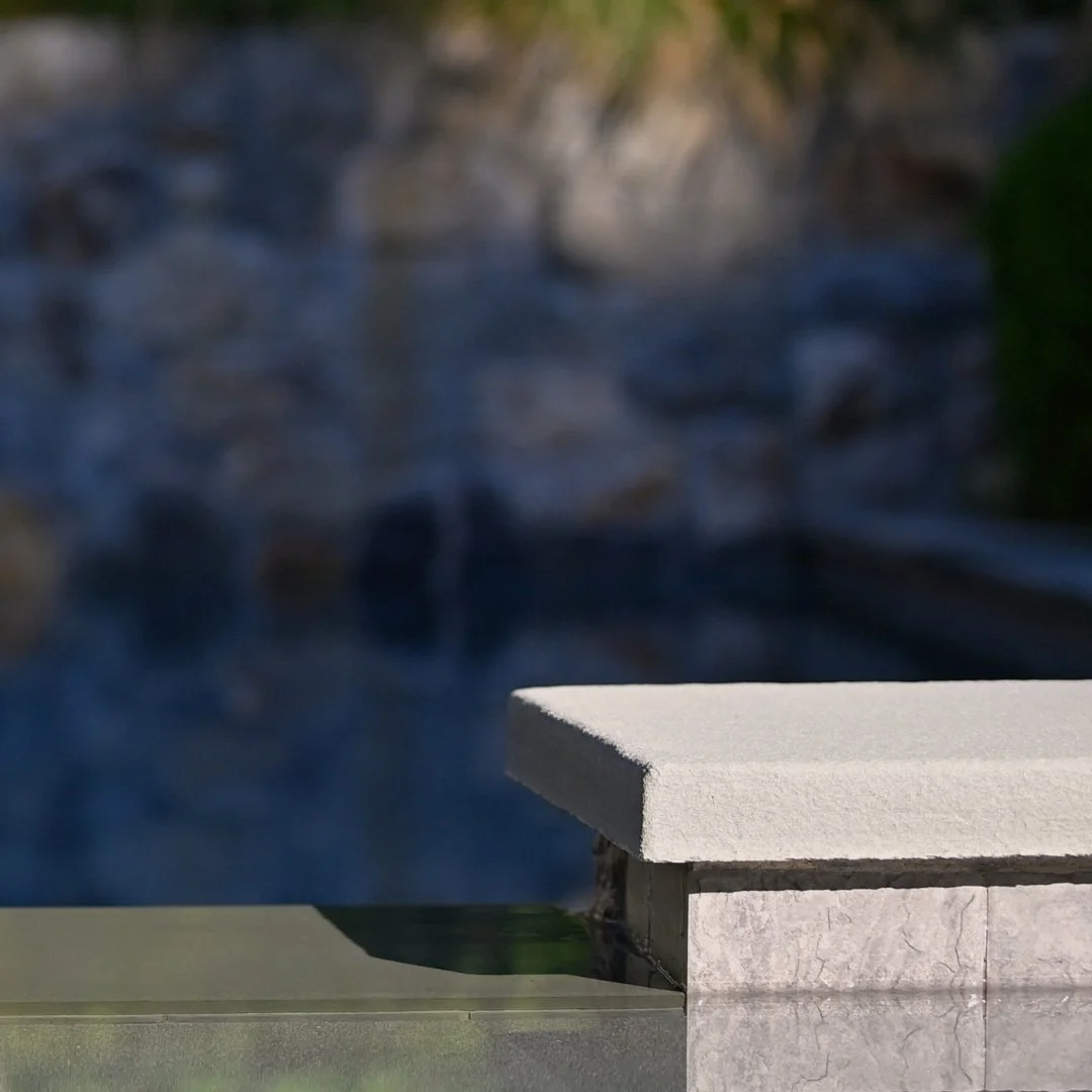 A closer look at craftsmanship in its purest form with Thermal Bluestone. Every stone is thoughtfully placed to create a seamless connection between the pool and spa - where design meets precision.