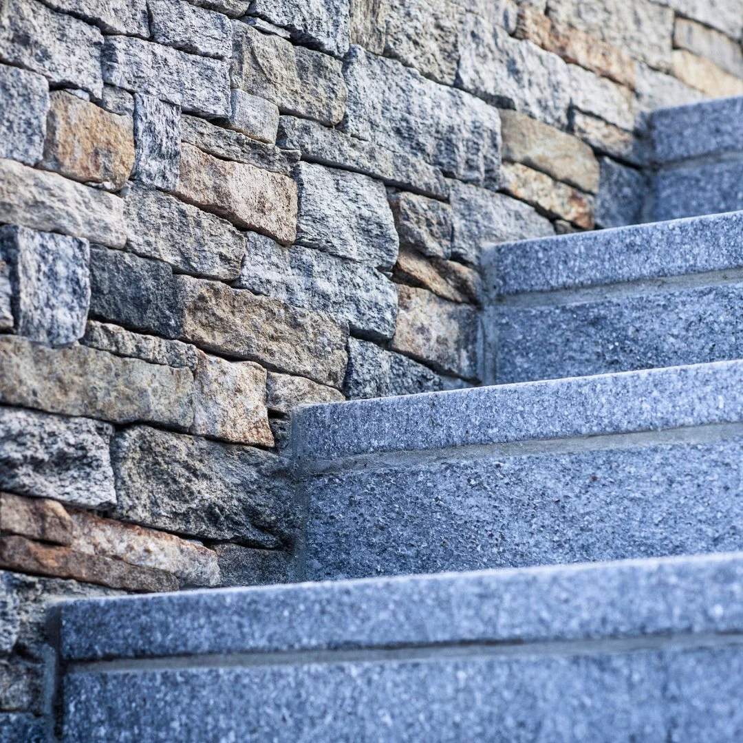 It's the little details that matter&hellip; like the strength found in the construction of these Chelmsford Granite steps.