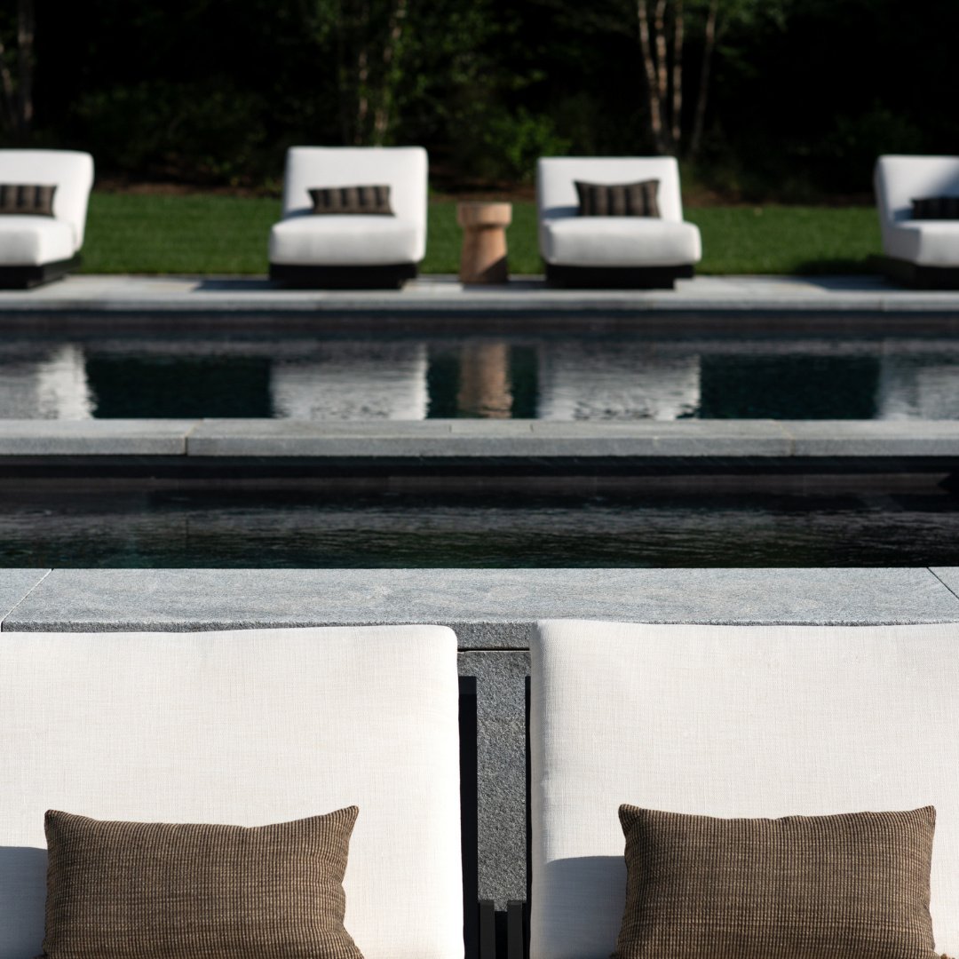 Sitting or lounging&hellip; poolside is a fantastic way to spend the day! With clean lines and cool water, this is a space designed to elevate every moment outdoors.