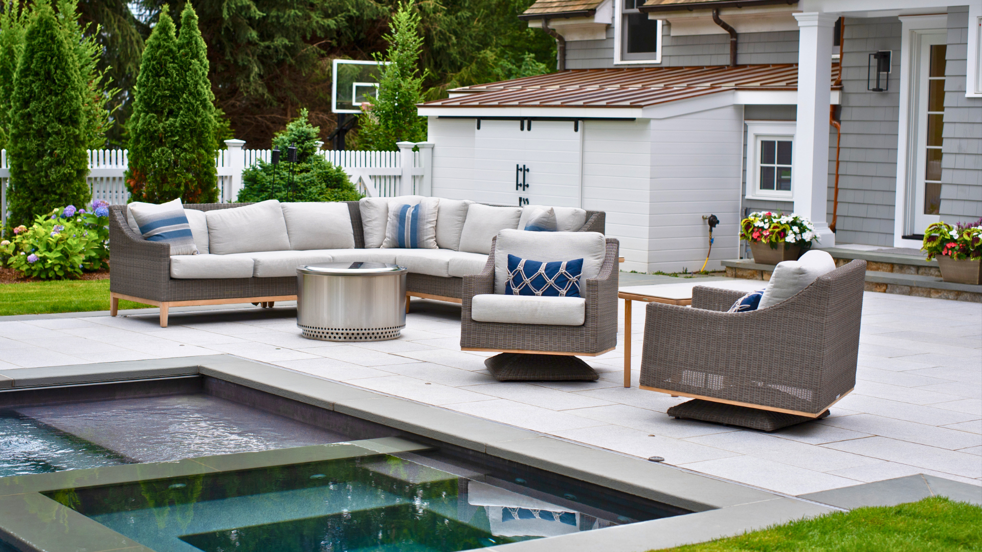 End-of-Season Savings on Marsh Grey Porcelain