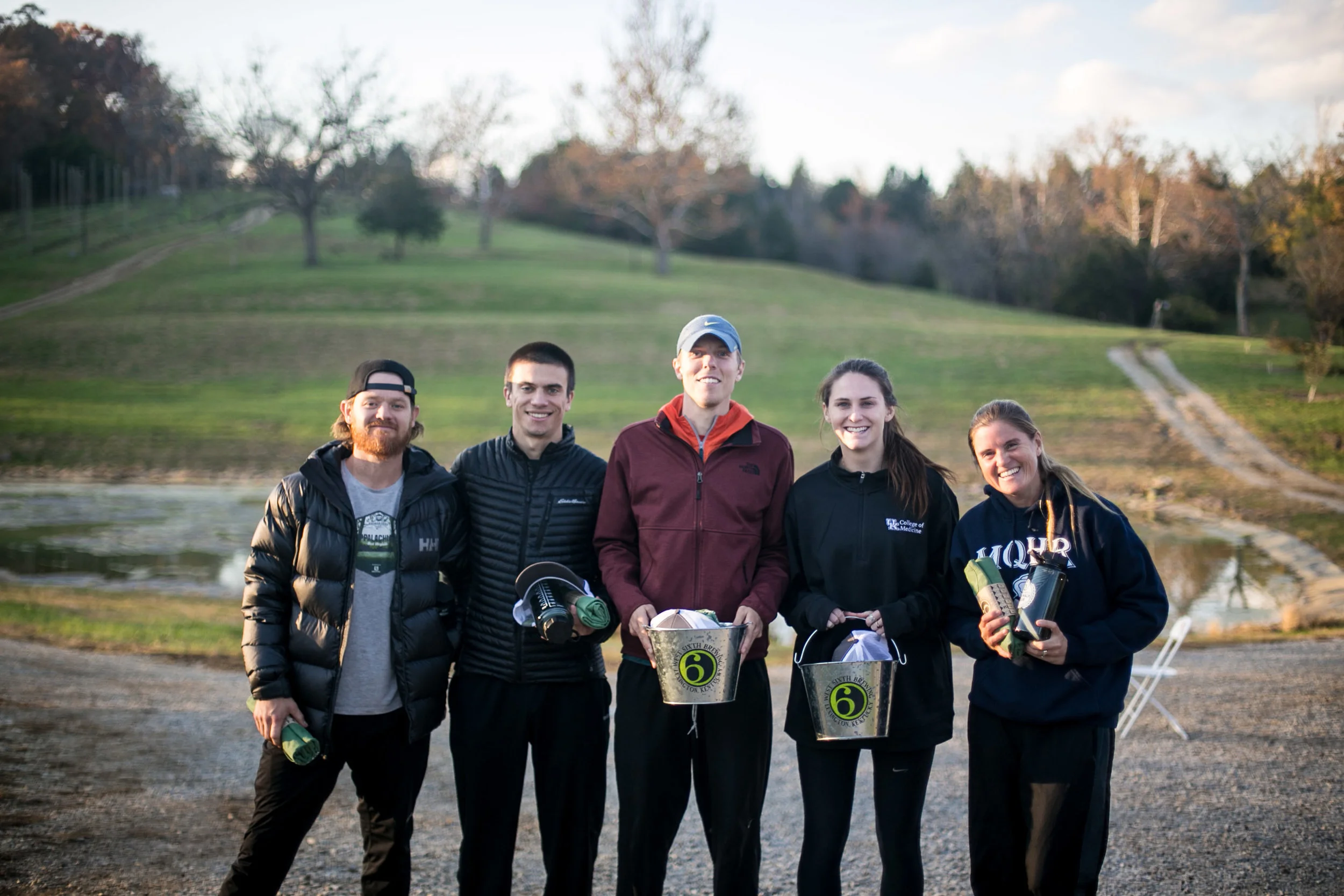 Top Male and Female (Photo by Kelly Hieronymus): From Left to Right: Drew Castle, Craig Calvert, Justin Agler, Kaitlin Snapp, Nichole Shafer, (Not Pictured: Beth Shields)