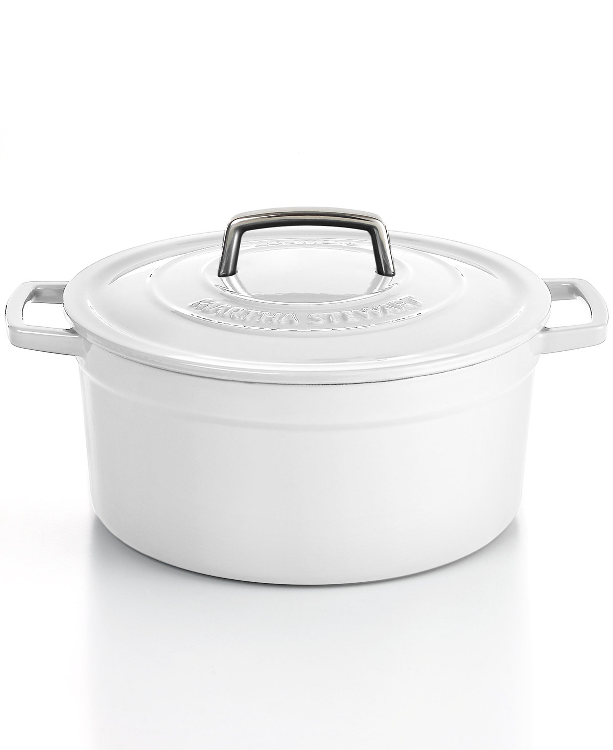 Martha Stewart Enameled Cast Iron Here (Le Creuset & Staab are wonderful brands but sometimes out of price range so I was gifted this and LOVE it!)