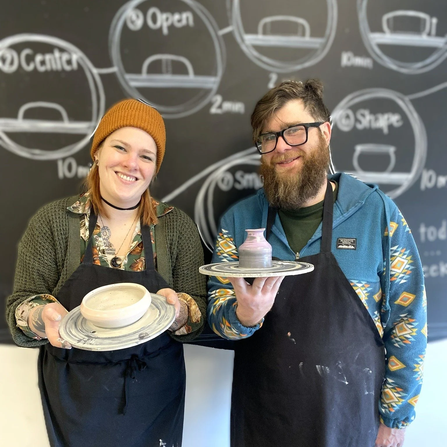 🍂 Only a few more spots left in our upcoming classes!

&bull; Handbuilding Workshop (16+): Oct 16th
Only 3 spots left

&bull; Community Class (16+): Oct 24th
4 spots left

👉Grab your seat at the link in our bio
.
.
.
#themudroomgr #potterywheel #in