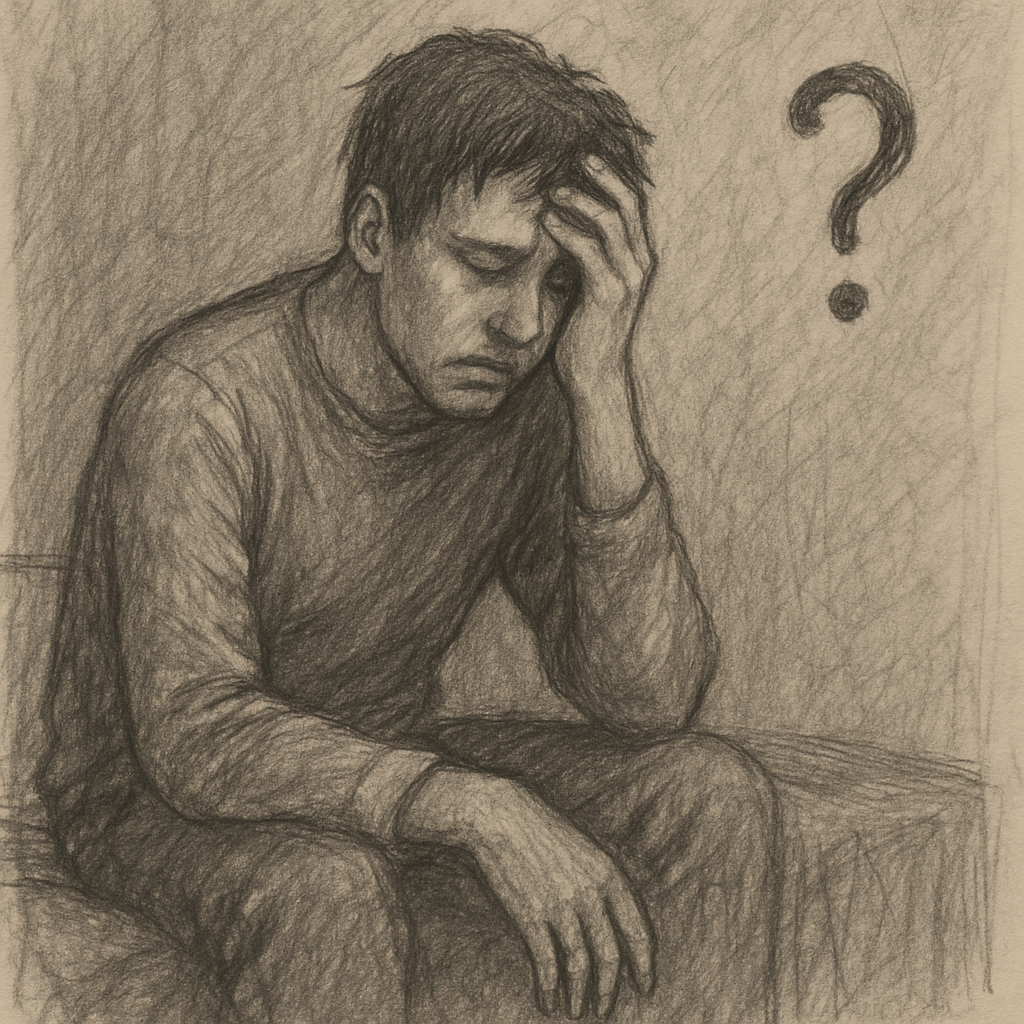 Patient struggling with unknown depressive disorder, unsure what to do next.